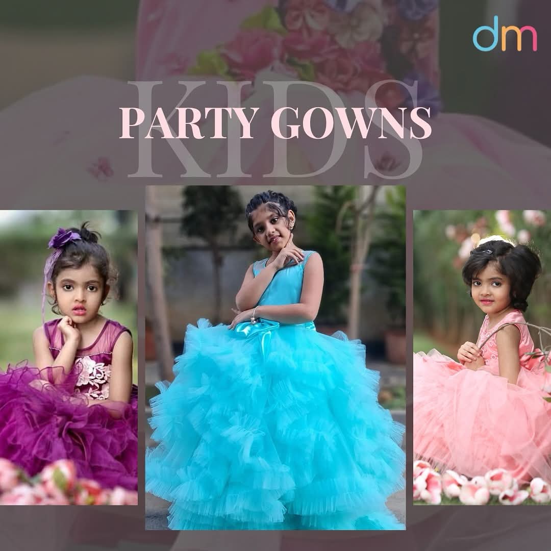 Kids Party Gowns